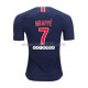 Maillot de foot Paris Saint Germain PSG 2018-19 Kylian Mbappé 7 maillot domicile